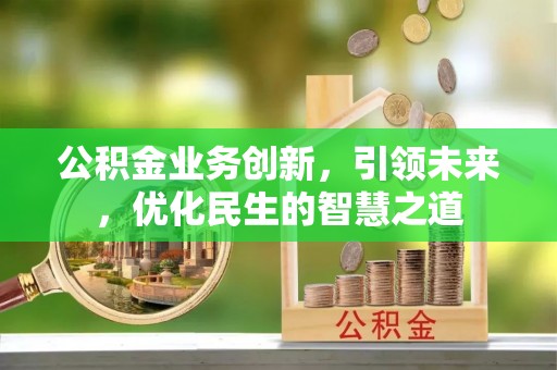 河间公积金业务创新，引领未来，优化民生的智慧之道