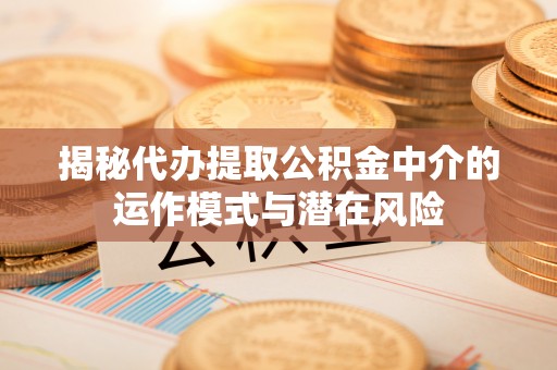 河间揭秘代办提取公积金中介的运作模式与潜在风险