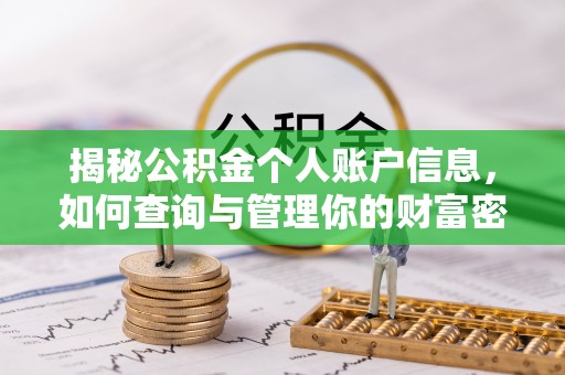 河间揭秘公积金个人账户信息，如何查询与管理你的财富密码