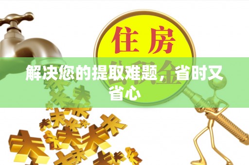 河间解决您的提取难题，省时又省心